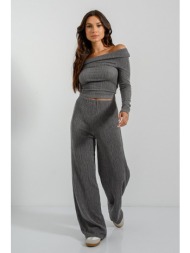 παντελόνα με λάστιχο (grey)