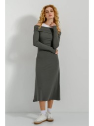 midi φόρεμα με ...