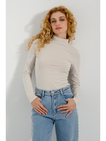 basic μπλούζα ζιβάγκο (stone) σε προσφορά