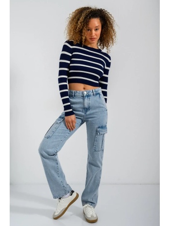 cargo ντένιμ (light blue) σε προσφορά