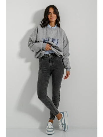 skinny high rise ντένιμ (grey) σε προσφορά