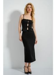 midi φούστα με άνοιγμα ...