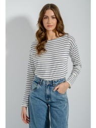 βαμβακερή basic ριγέ ...