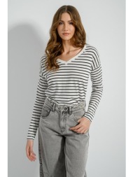 βαμβακερή basic ριγέ ...