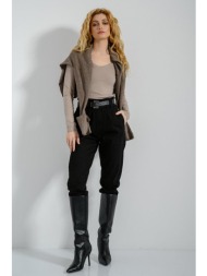 basic μπλούζα με v λαιμόκοψη (d.beige)