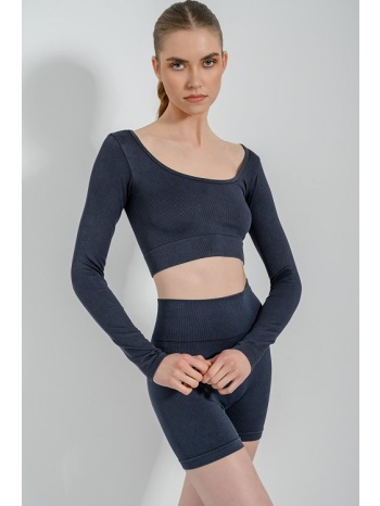 ριπ biker σορτς χωρίς ραφές (anthracite) σε προσφορά