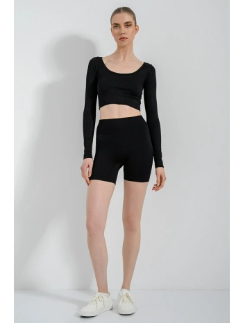 ριπ biker σορτς χωρίς ραφές (black) σε προσφορά