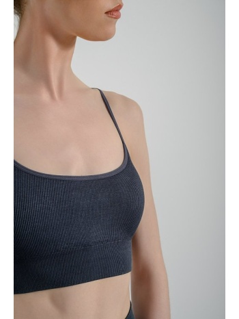 ριπ κροπ τοπ χωρίς ραφές (anthracite) σε προσφορά