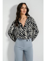 πουκάμισο με zebra print ...
