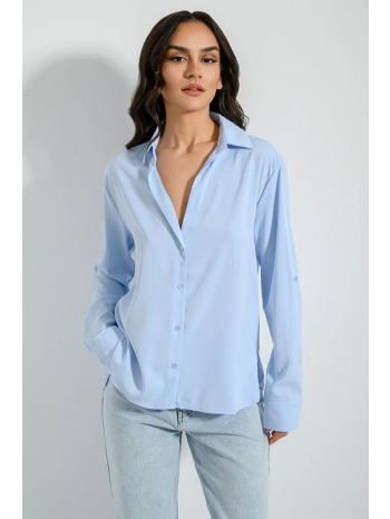 πουκάμισο με απαλή υφή (ciel) σε προσφορά