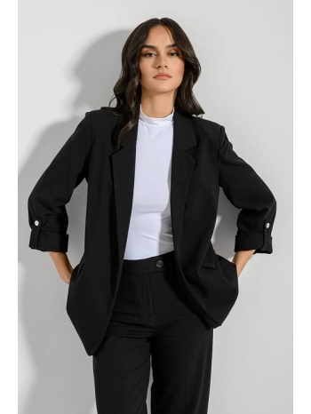 μπλέιζερ με μανίκι που μαζεύεται (black) σε προσφορά