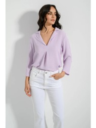 μπλούζα με γιακά και ...