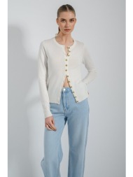 πλεκτή ζακέτα με κουμπιά ...