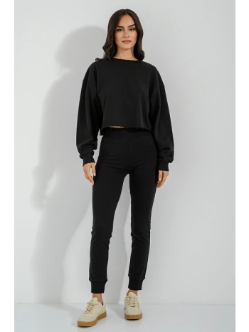 φούτερ παντελόνι κολάν (black) σε προσφορά