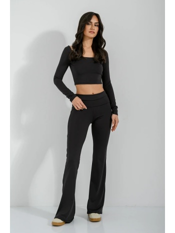 flared λύκρα παντελόνι (black) σε προσφορά