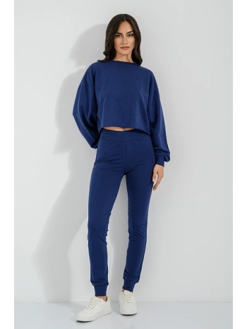 φούτερ παντελόνι κολάν (navy) σε προσφορά