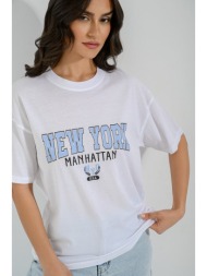 t-shirt με τύπωμα (white)