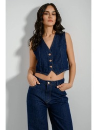 ντένιμ γιλέκο (dark blue)