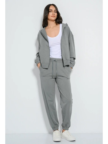 jogger φούτερ παντελόνι φόρμα (khaki) σε προσφορά