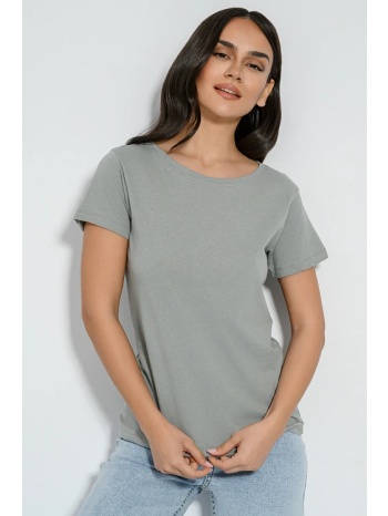 basic t-shirt με στρογγυλή λαιμόκοψη (d.mint) σε προσφορά