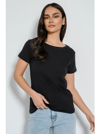 basic t-shirt με στρογγυλή λαιμόκοψη (black) σε προσφορά