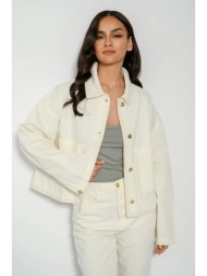 ντένιμ overshirt τζάκετ ...