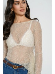 τοπ δαντέλα με ασύμμετρο ...