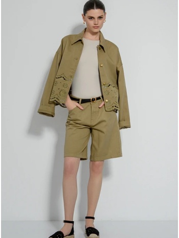 ντένιμ βερμούδα (khaki) σε προσφορά