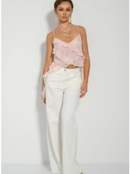 wide leg ντένιμ (white)