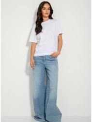 basic t-shirt με κοντά μανίκια (white)
