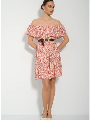 μίνι φλοράλ off shoulder φόρεμα (multi) σε προσφορά
