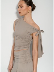 λύκρα τοπ με δέσιμο στον ...