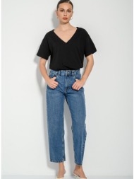 basic μπλούζα με κοντά μανίκια (black)