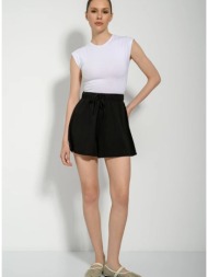 σορτς με λάστιχο (black)