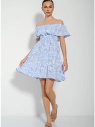 μίνι off shoulder φόρεμα ...