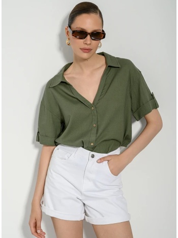 mom fit ντένιμ σορτς (white) σε προσφορά