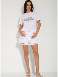 t-shirt με τύπωμα (white)