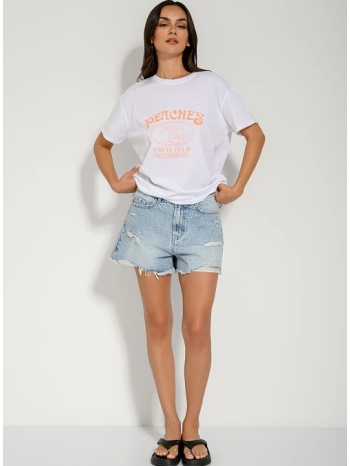 t-shirt με τύπωμα (white)