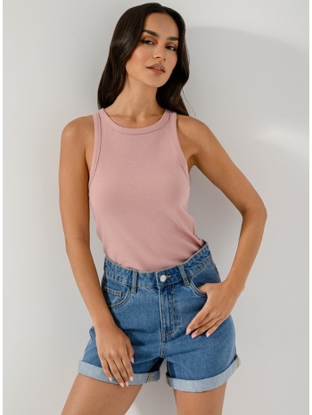 τοπ με halter λαιμόκοψη (bakedpink) σε προσφορά