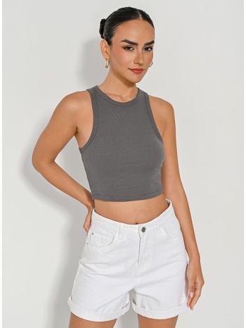 halter ριπ κροπ τοπ (anthracite) σε προσφορά