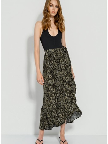 midi κρουαζέ φούστα με boho print (multi) σε προσφορά