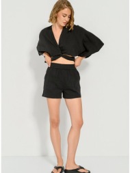σορτς με λάστιχο (black)