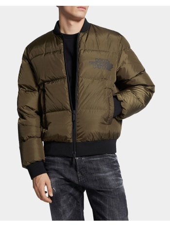 dsquared2 μπουφαν s74am1612s53817-727 khaki σε προσφορά