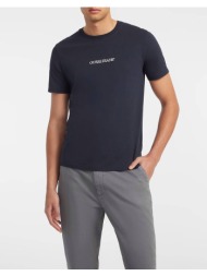 guje gj ss cn slim logo embro tee μπλουζα ανδρικο m4yi52k8hm0-a71w darkblue