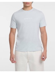 guje gj ss cn slim logo embro tee μπλουζα ανδρικο m4yi52k8hm0-g7o7 aqua