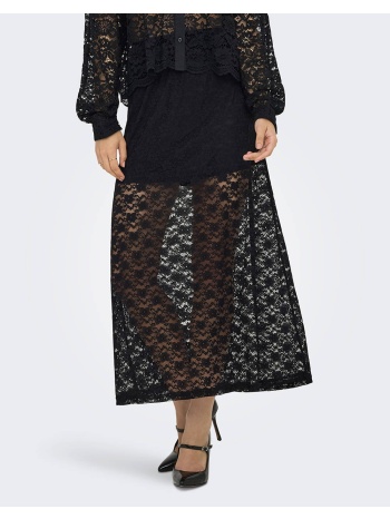 only onlchigo cali life lace ankle skirt wvn 15357638-black σε προσφορά