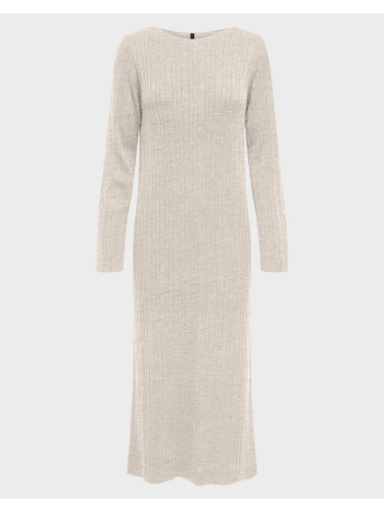 only onlthea ls dress knt 15353028-pumice stonemelange cream σε προσφορά
