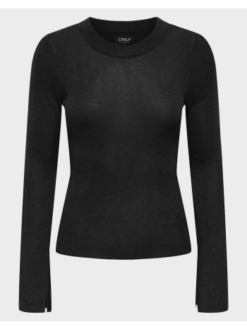 only onltara ls rib o-neck cc knt 15350696-black black σε προσφορά