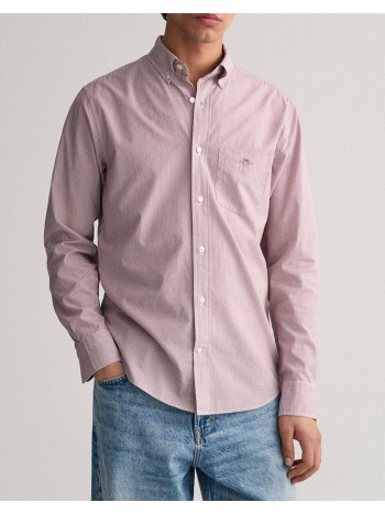 gant υποκαμισο μμ reg poplin banker shirt 3g3000140-604