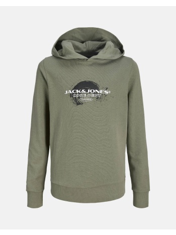 jack&jones jcocondor sweat hood fst jnr 12288427-vetiver σε προσφορά